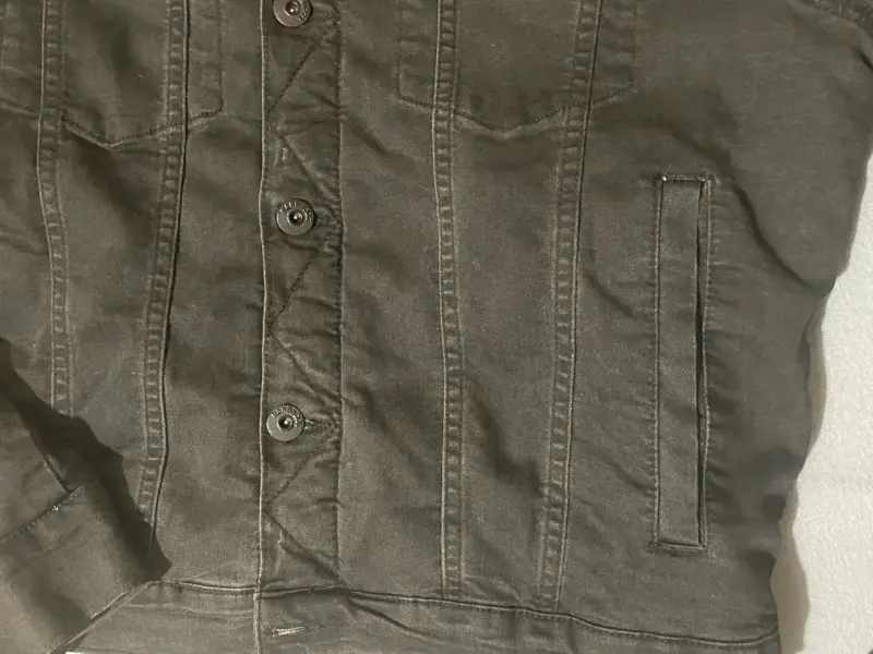 Chaqueta de mezclilla negra Hombre Barbados - 5