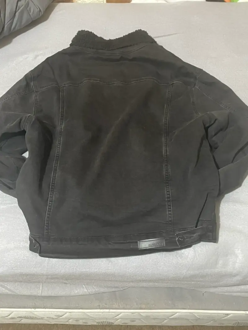 Chaqueta de mezclilla negra Hombre Barbados - 6