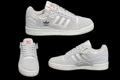 Zapatillas deportivas Adidas blancas clásicas - miniatura 1