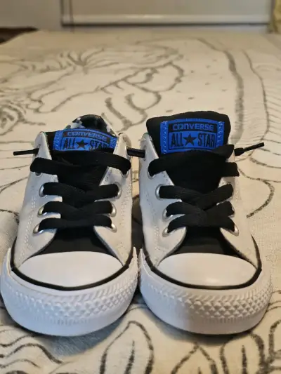 Zapatillas Converse All Star blancas niños - miniatura 1