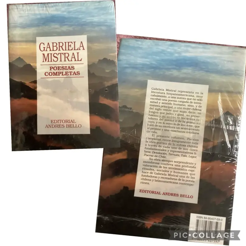 Poesías Completas de Gabriela Mistral - Editorial Andrés Bello