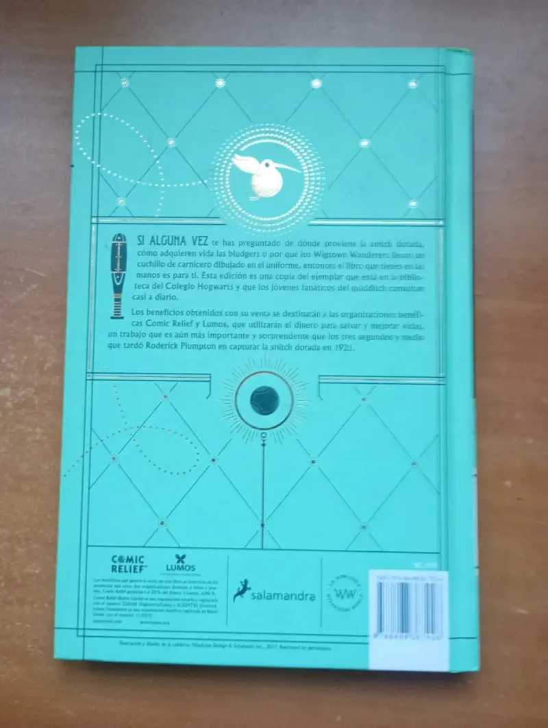 Libro Quidditch a Través de los Tiempos J.K. R. - 3