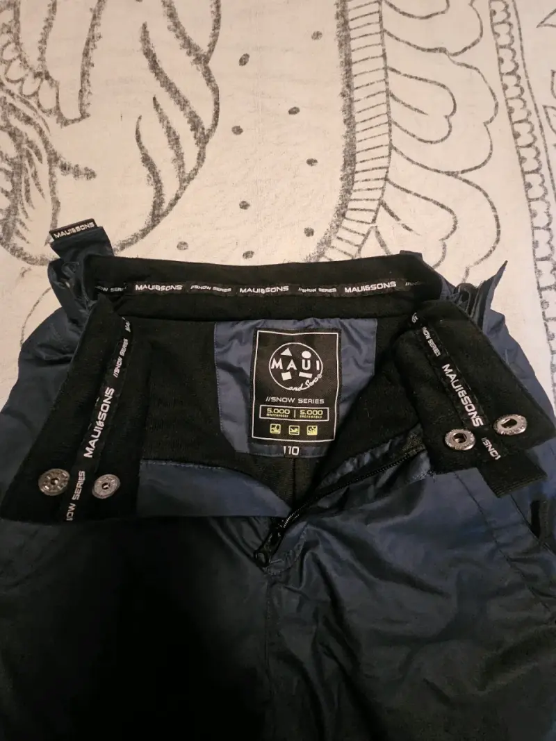 MAUI pantalón nieve Niños azul unisex talla 10 - 3