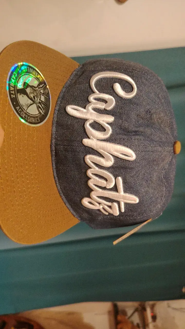Gorra Snapback CapHatz azul y marrón - 1
