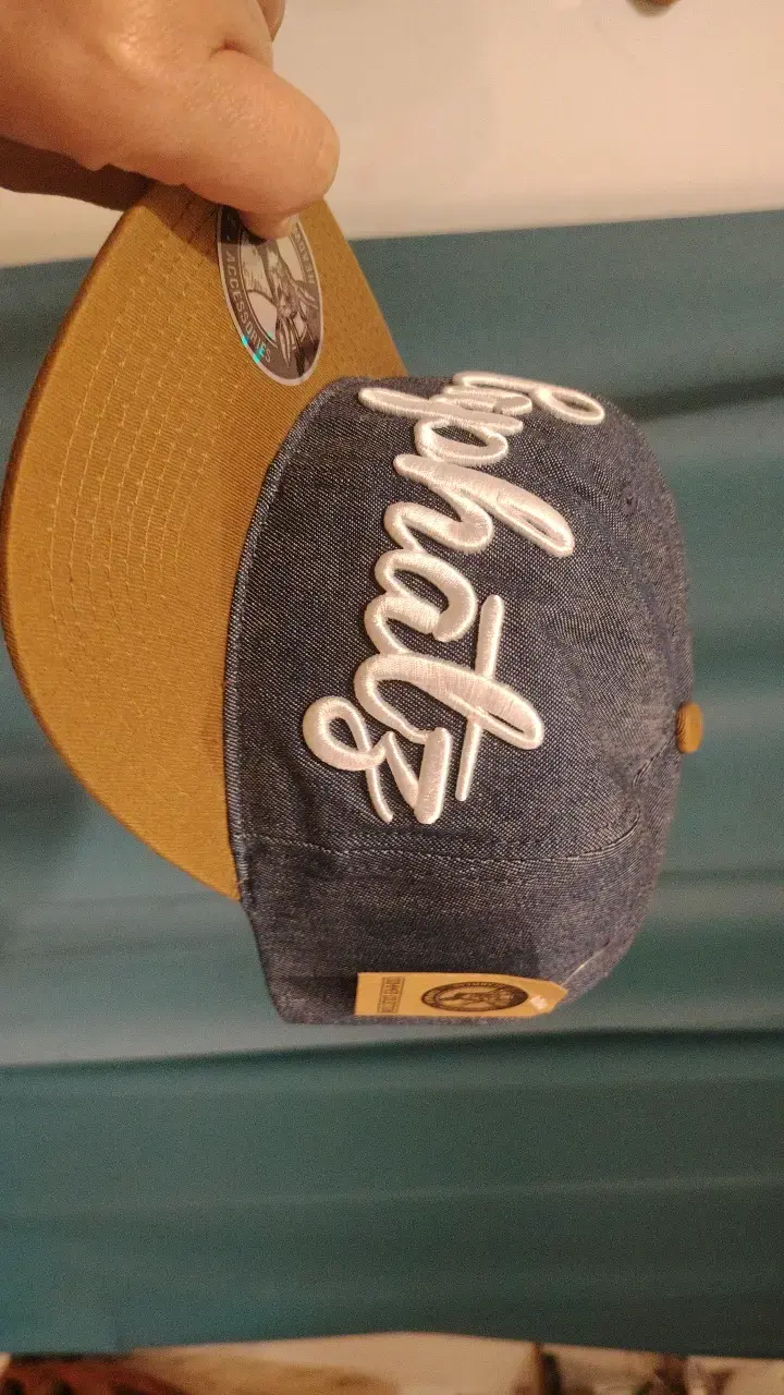 Gorra Snapback CapHatz azul y marrón - 2