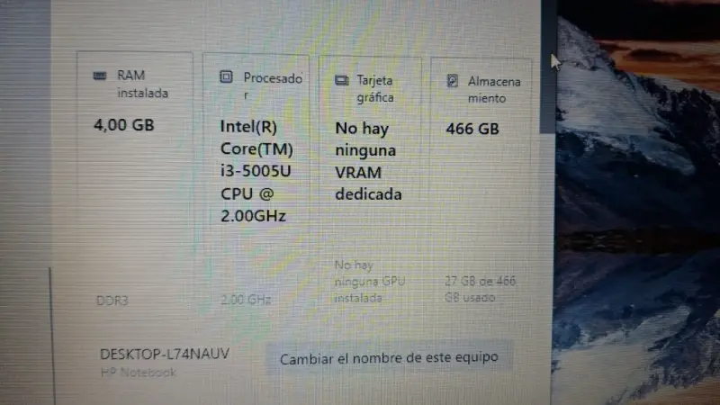 Notebook HP Intel Core i3 - 5