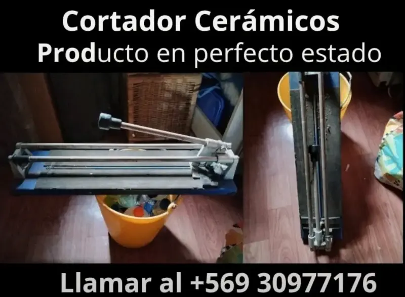 Cortador de cerámicos en perfecto estado