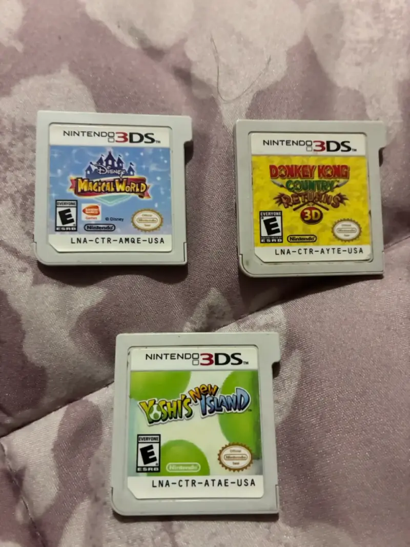 Juegos Nintendo 3DS: Disney, Donkey Kong y Yoshi