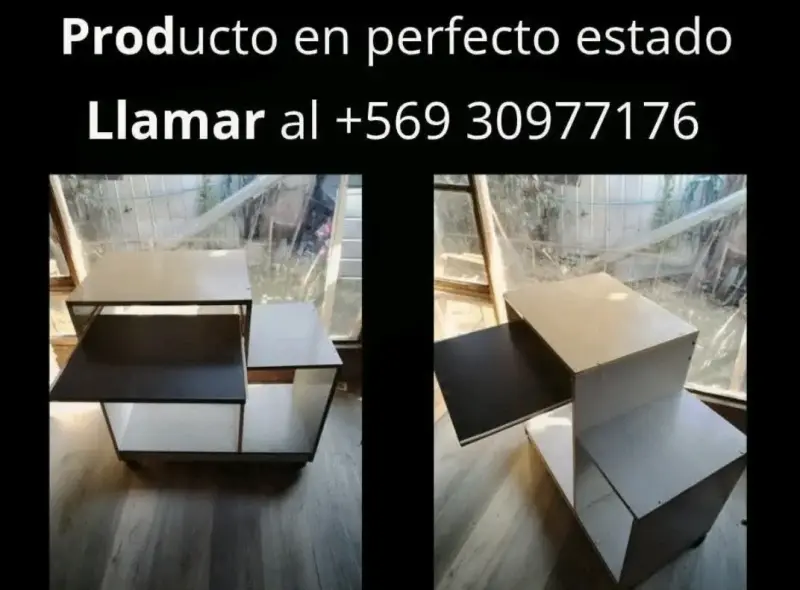 Escritorio de madera en buen estado