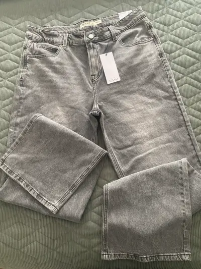 Jeans grises Alaniz para mujer - miniatura 1