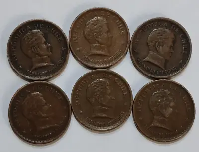 Monedas de 20 Centavos cobre 1942 - 1953 - miniatura 3