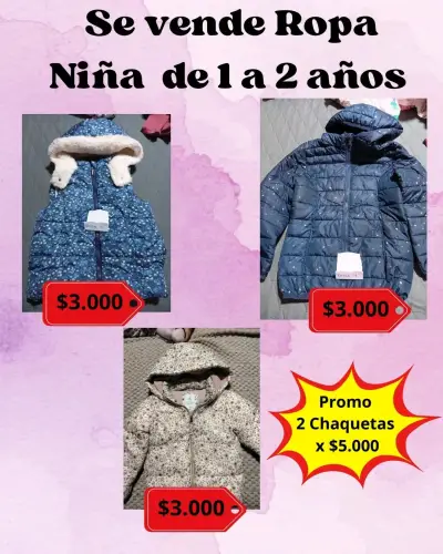 Ropa para niña de 1 a 2 años en buen estado - miniatura 6