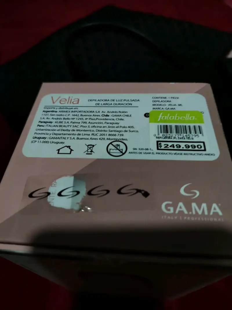 Depiladora de luz pulsada Gama Velia - 1
