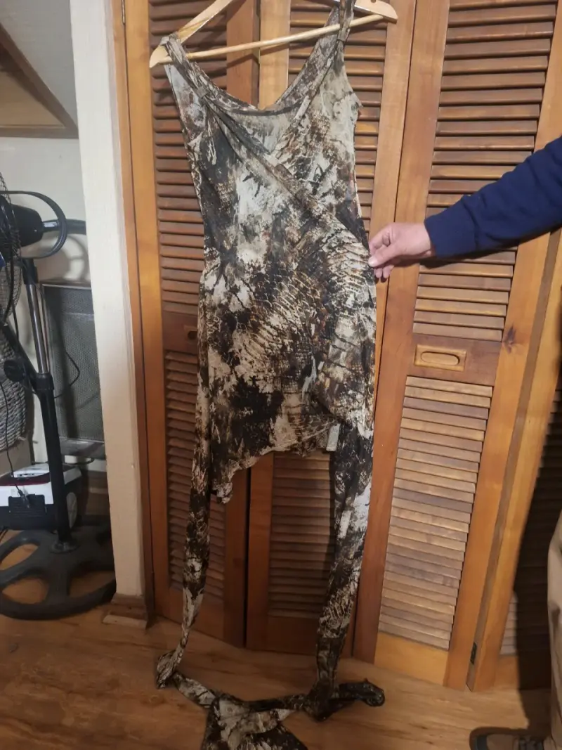 Vestido sin mangas estampado animal print - 3