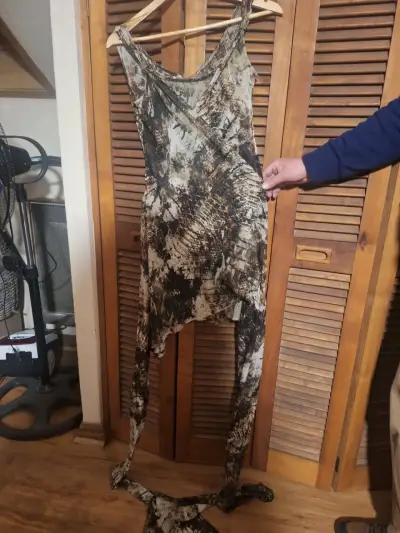 Vestido sin mangas  estampado animal print - miniatura 3