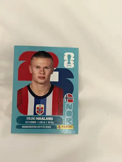 Lámina MUNDIAL Panini Erling Haaland 2026 - miniatura 2