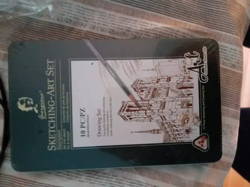 Set de Dibujo y Boceto 10 Piezas Art Creation
