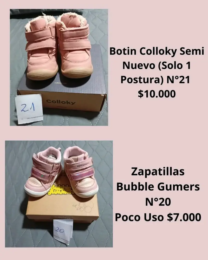 Botines Colloky semi nuevos talla 21