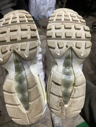 Zapatillas deportivas blancas Nike Air Max 95 - miniatura 5
