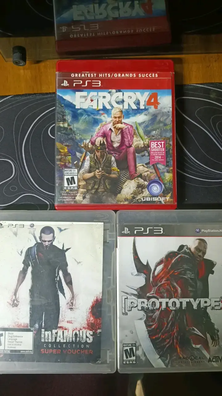 Juegos PS3: Far Cry 4, Infamous, Prototype 2 - 1