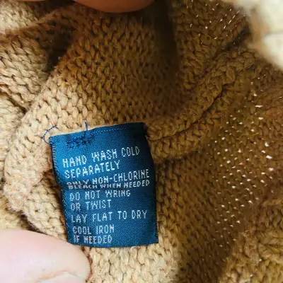 Suéter Polo Ralph Lauren beige de algodón - miniatura 5