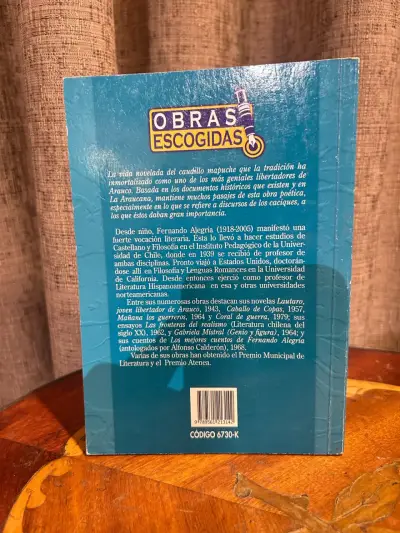 Libro 'Lautaro, Joven Libertador de Arauco' de Fernando Alegría - miniatura 2