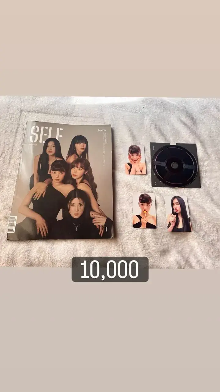 Revista Apink SELF con CD y Photocards