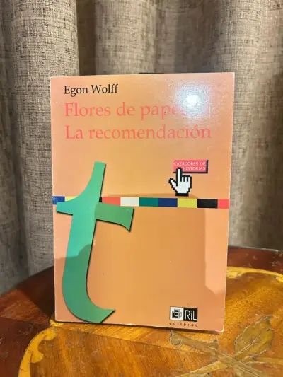Libro 'Flores de papel' de Egon Wolff - miniatura 1