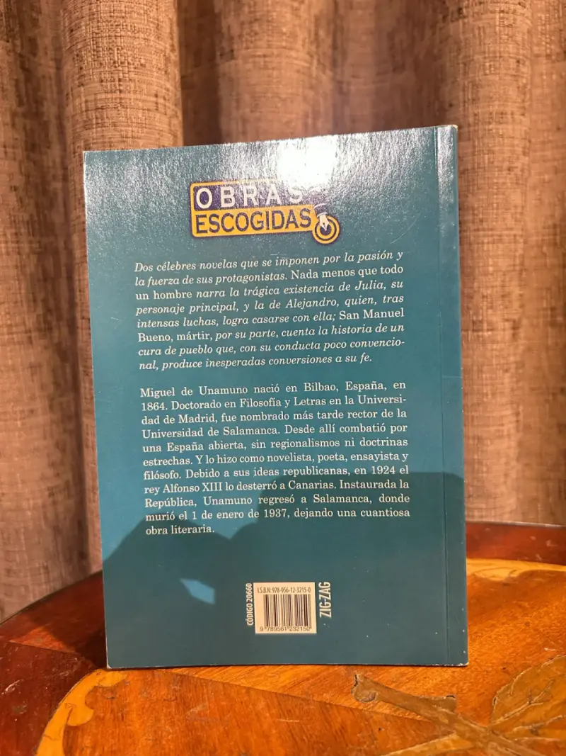Libro 'Nada menos que todo un hombre' de Miguel de Unamuno - 2