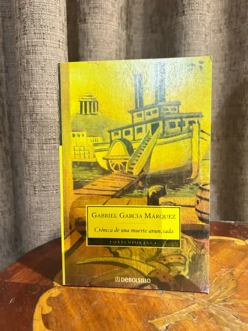 Libro Crónica de una Muerte Anunciada de Gabriel García Márquez - 1