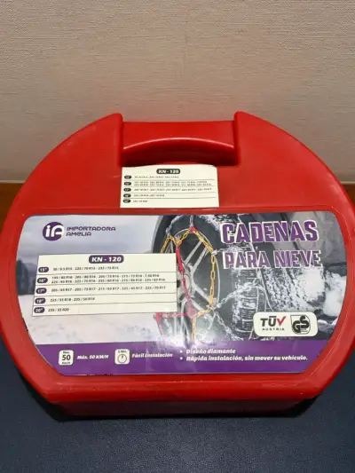 Cadenas para nieve KN-120 con diseño diamante - miniatura 1