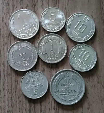 Colección de monedas antiguas de Chile - miniatura 1