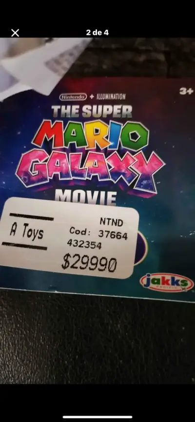 Peluche de Mario Bros con Overol Azul - miniatura 2