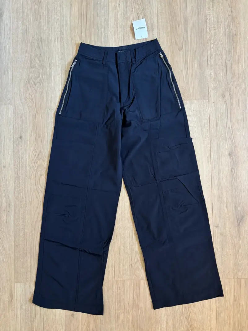 Pantalones cargo negros Forever 21 - 2