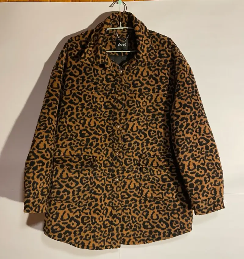 Chaqueta de mujer estampado leopardo Liola - 1