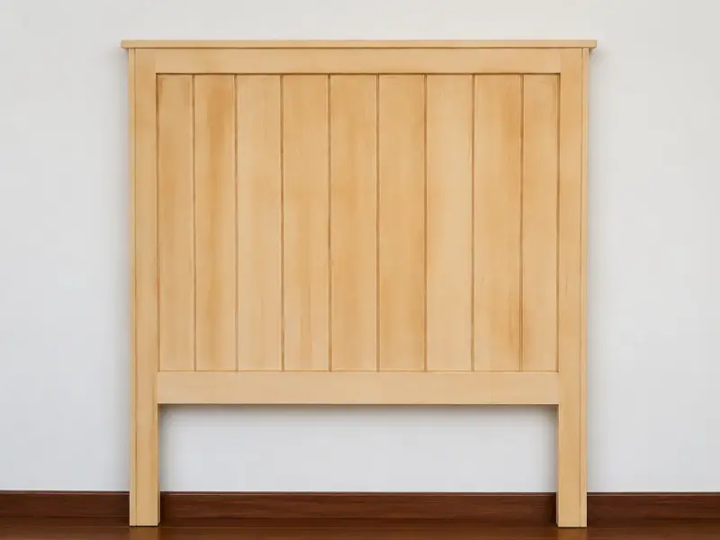 Respaldo NUEVO de madera para cama individual - 1