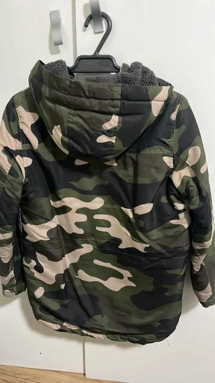 Chaqueta camuflaje con capucha para hombre - 2