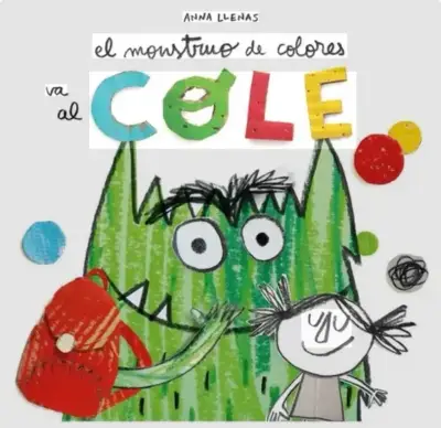 Libro infantil 'El Monstruo de Colores va al Cole' - miniatura 1