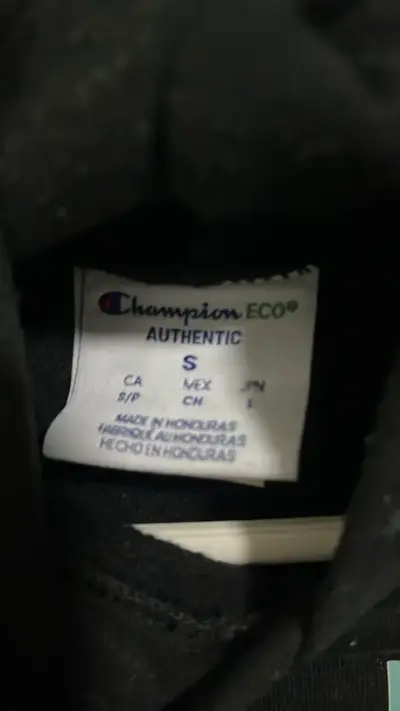 Polerón con capucha TikTok negro unisex - miniatura 2