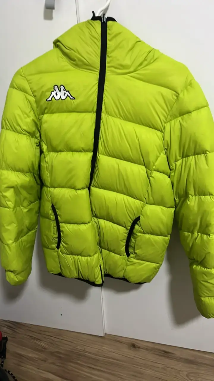 Chaqueta acolchada verde Kappa para hombre - 1
