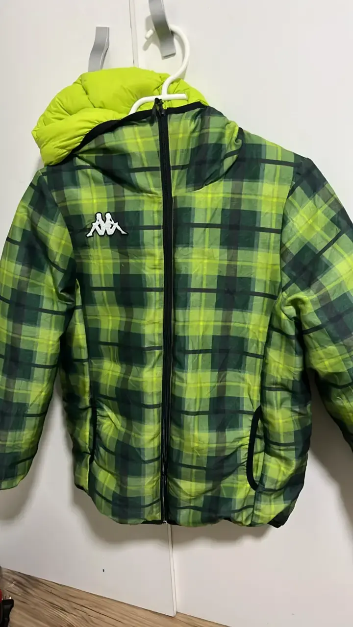 Chaqueta acolchada verde Kappa para hombre - 2