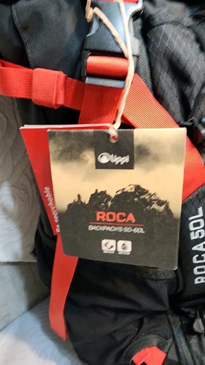 Mochila de trekking Lippi Roca 50L negra - 4