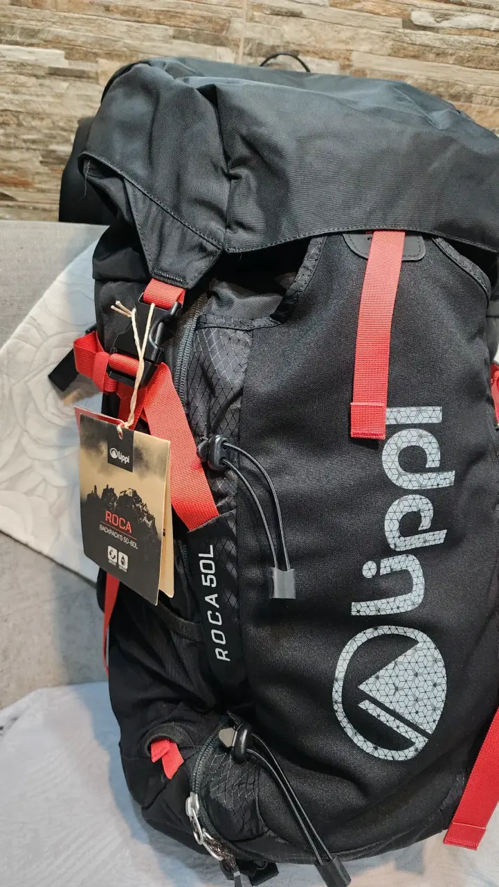 Mochila de trekking Lippi Roca 50L negra - 5