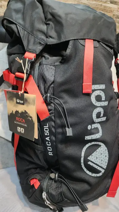 Mochila de trekking Lippi Roca 50L negra - miniatura 6