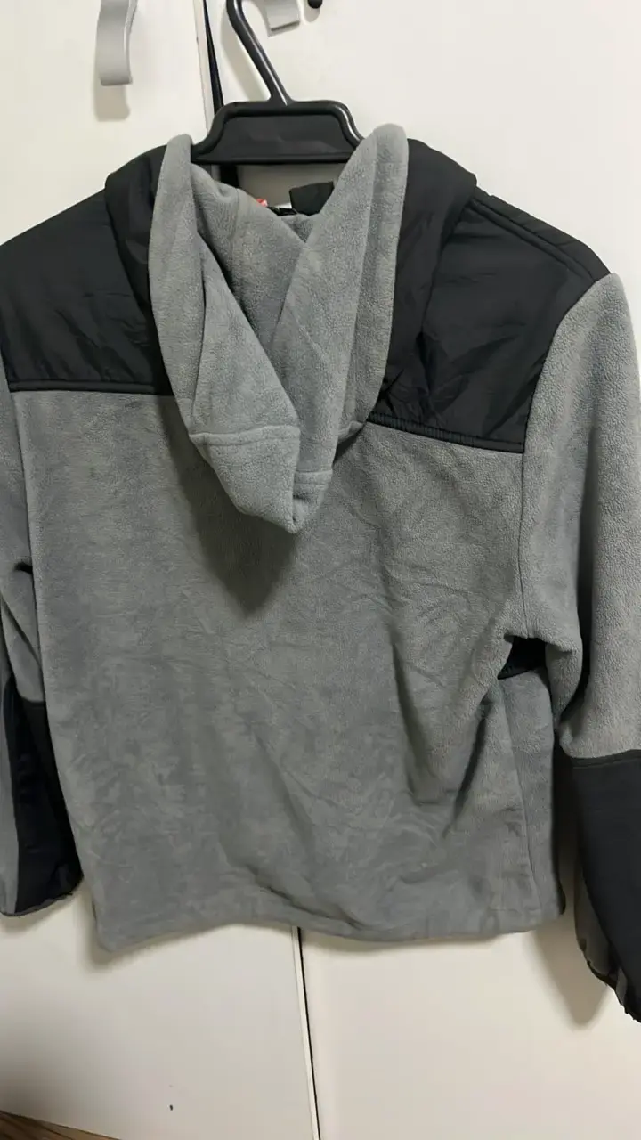 Chaqueta Free Country polar gris y negra - 3