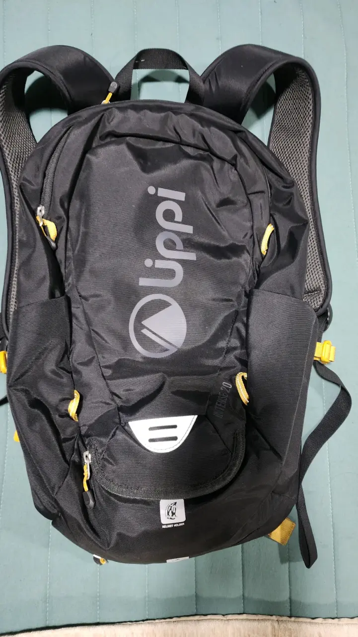 Mochila Lippi Intense 20L Negra para Aventura - 5