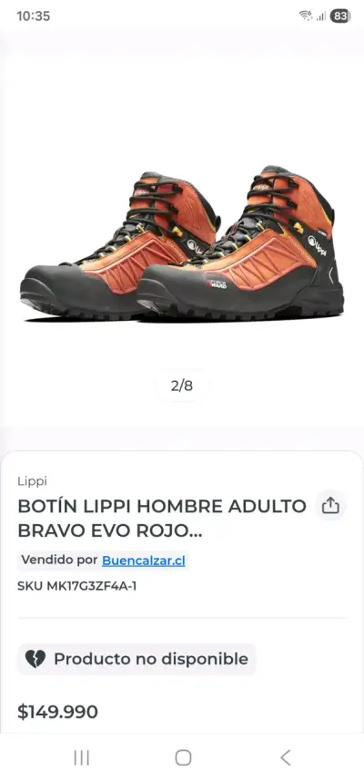Botines de montaña Lippi Bravo Evo para hombre - miniatura 1
