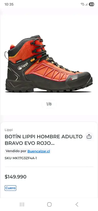 Botines de montaña Lippi Bravo Evo para hombre - miniatura 2
