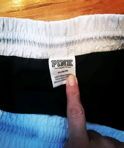Shorts deportivos bicolor PINK para mujer - miniatura 2