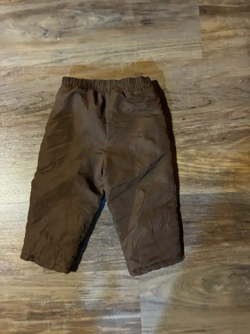 Pantalones térmicos para bebé 24 meses marrón - 3